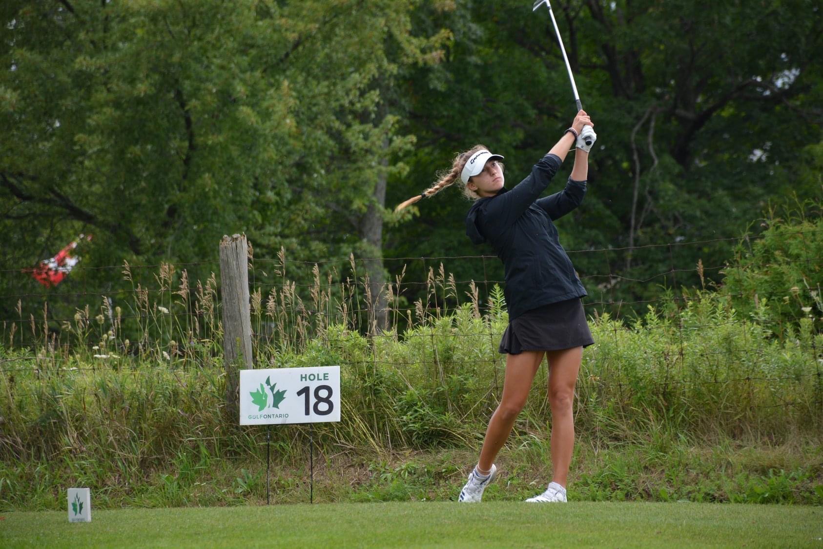 Nicole Gal at Ontario Junior (U19) Girls Championship at Shelburne Golf and Country Club | Golf Ontario